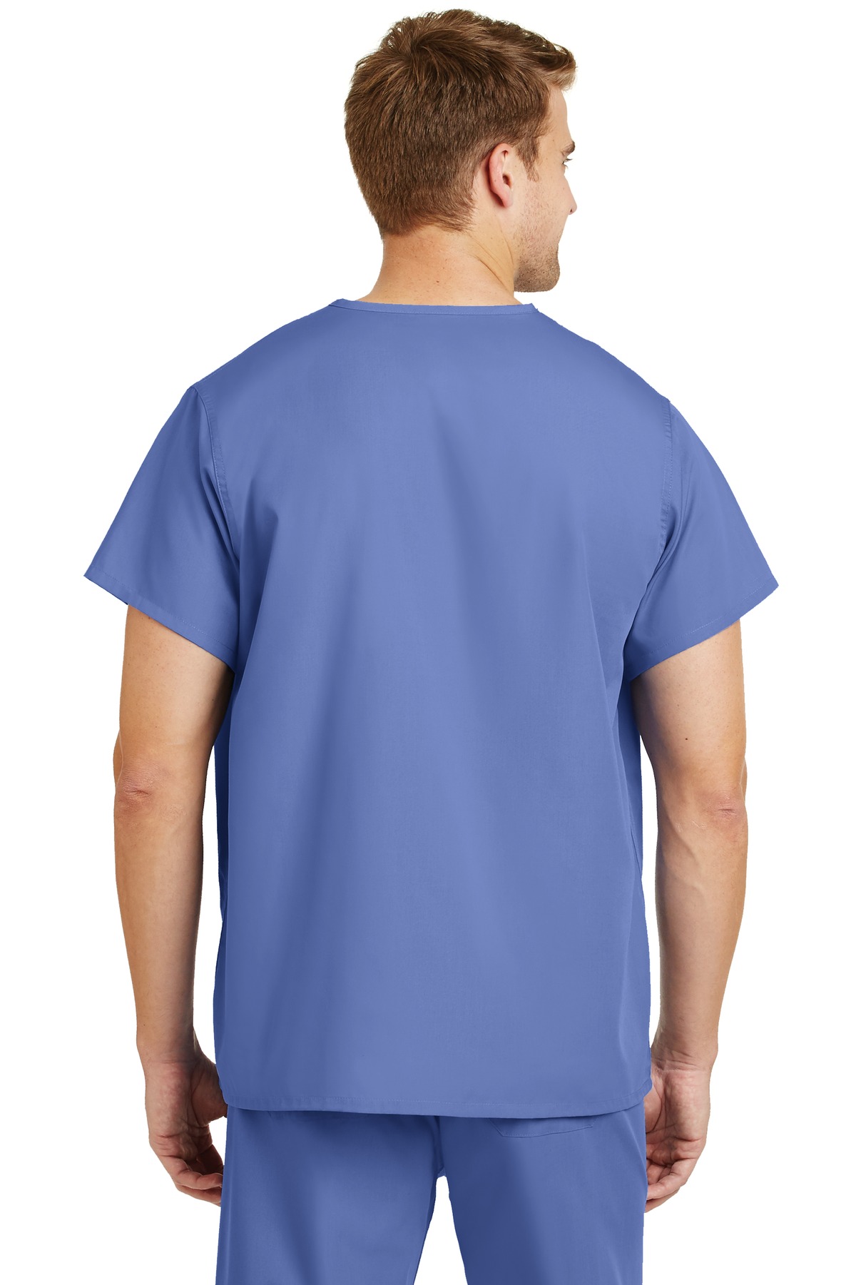 CS501 CornerStone - Reversible V-Neck Scrub Top. - Back Image