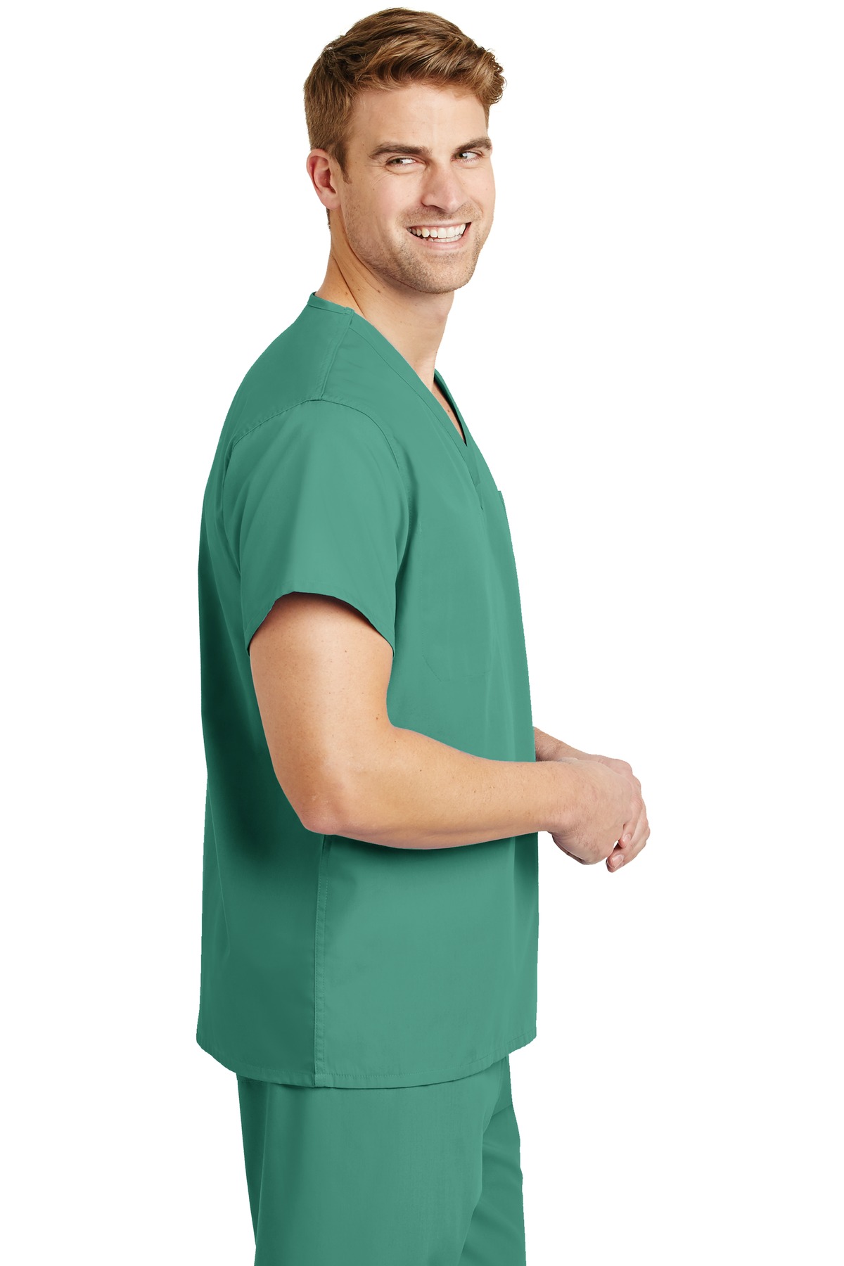 CS501 CornerStone - Reversible V-Neck Scrub Top. - Siide Image