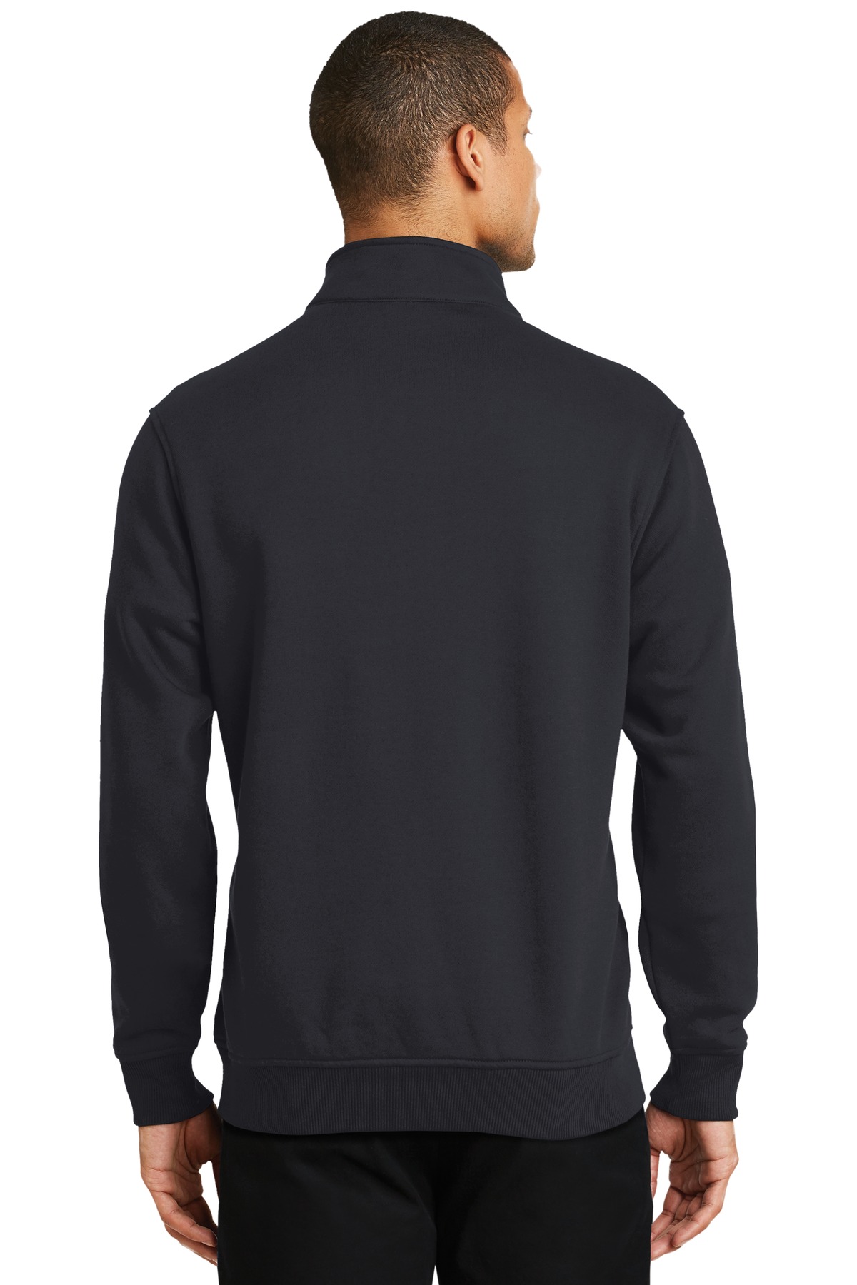 CS626 CornerStone 1/2-Zip Job Shirt. - Back Image