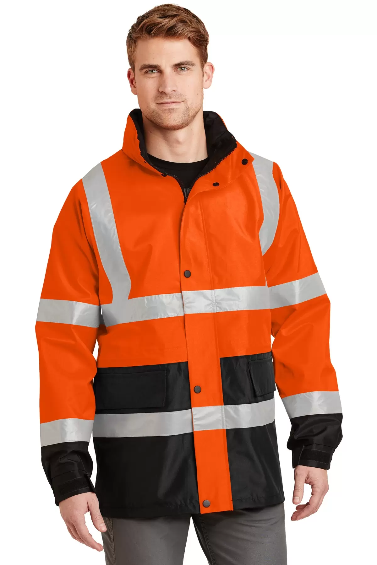CSJ24 CornerStone - ANSI 107 Class 3 Waterproof Parka.