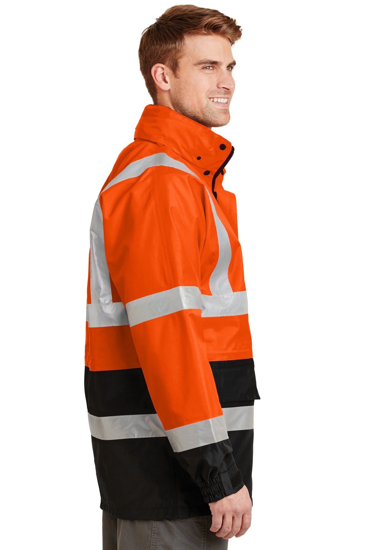 CSJ24 CornerStone - ANSI 107 Class 3 Waterproof Parka. - Siide Image