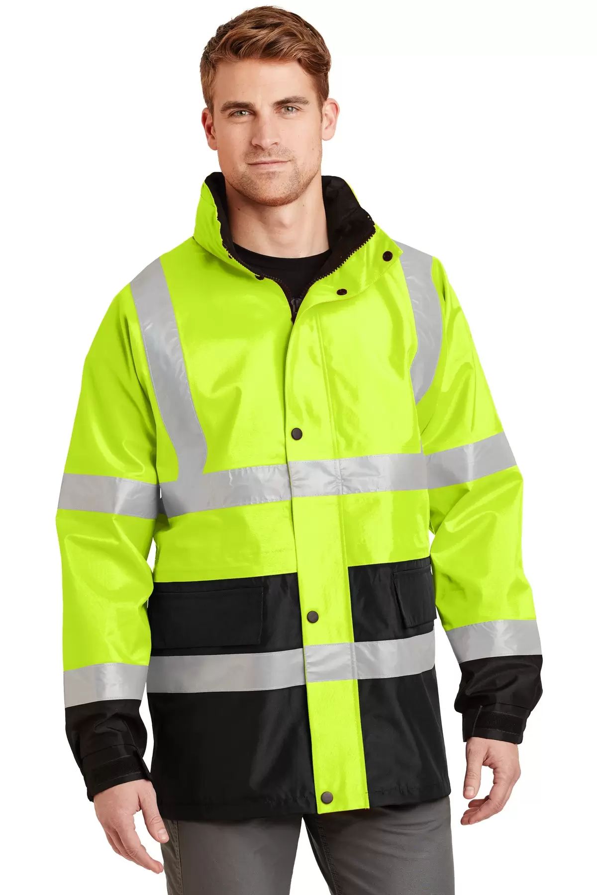 Custom CornerStone CSJ24 - ANSI 107 Class 3 Waterproof Parka.