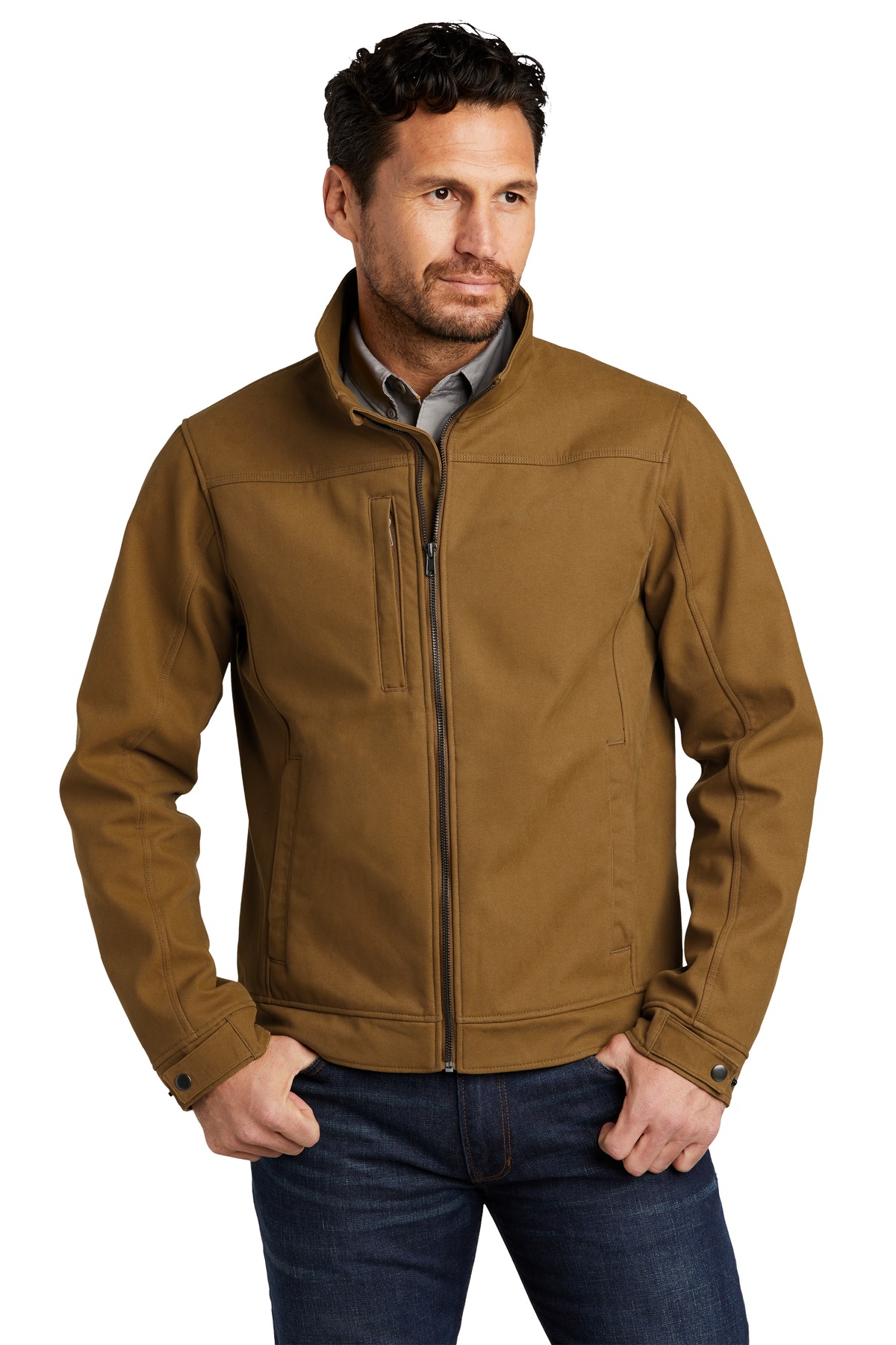CSJ60 CornerStone Duck Bonded Soft Shell Jacket CSJ60 CornerStone Duck Bonded Soft Shell Jacket