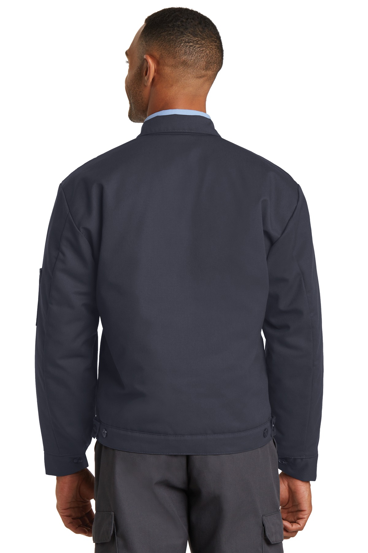 CSJT22 Red Kap Slash Pocket Jacket. - Back Image