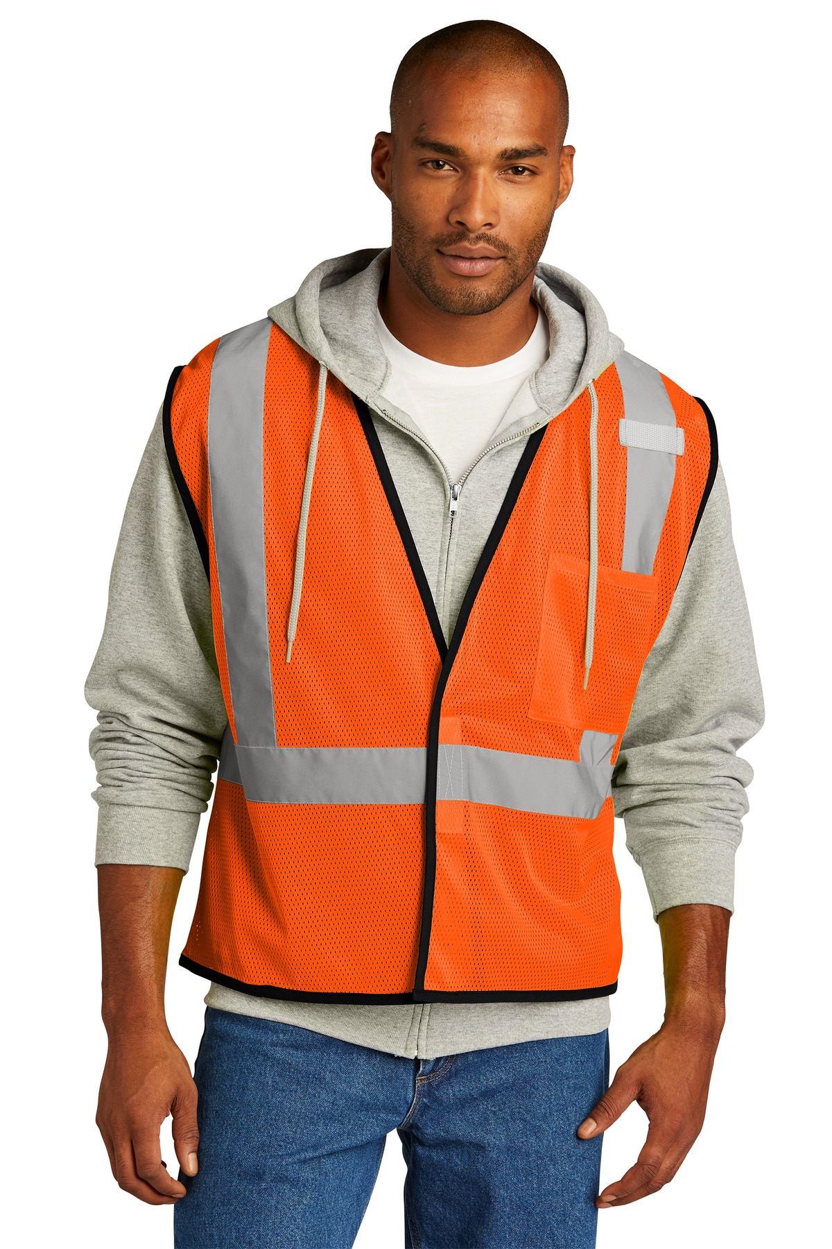 CSV100 CornerStone ANSI 107 Class 2 Economy Mesh One-Pocket Vest. CSV100 CornerStone ANSI 107 Class 2 Economy Mesh One-Pocket Vest.