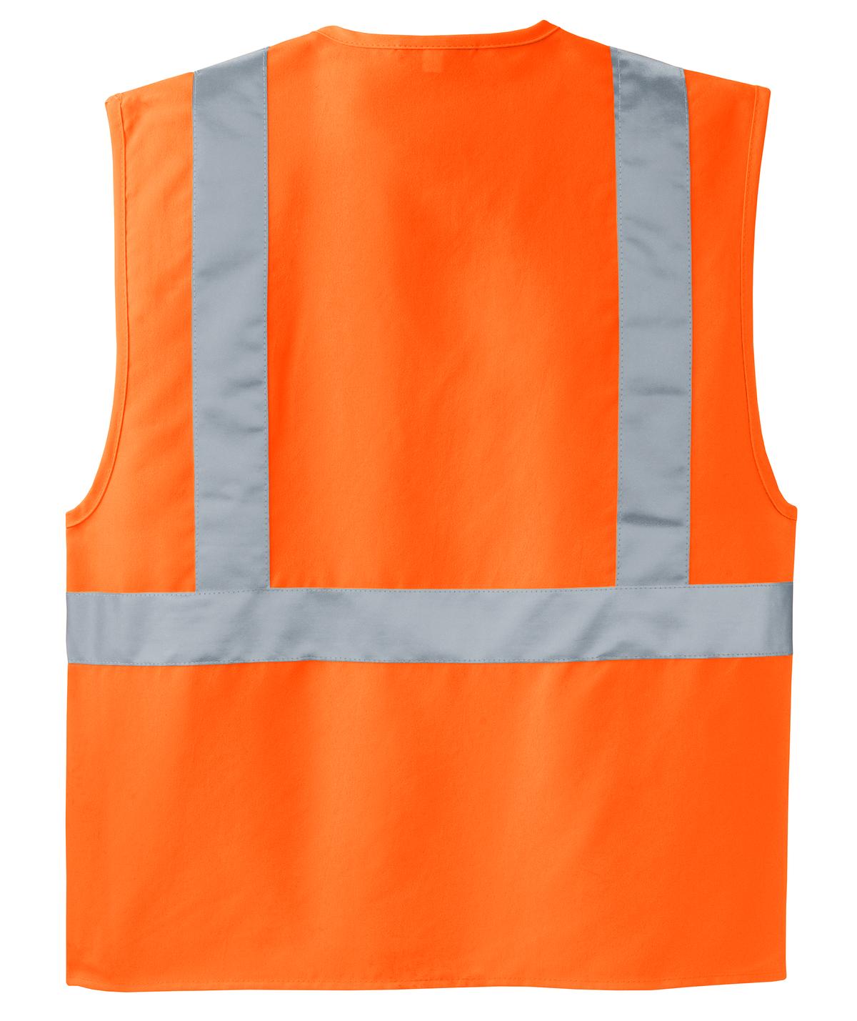 CSV400 CornerStone - ANSI 107 Class 2 Safety Vest. - Back Image