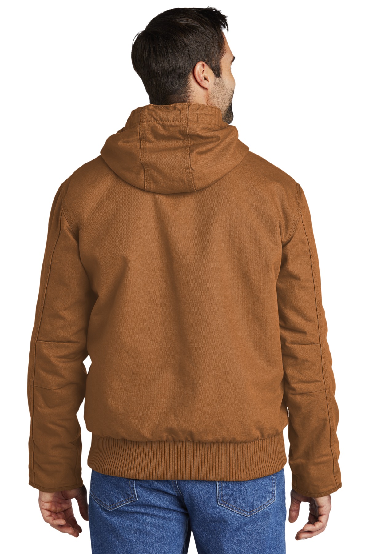 CT104050 Carhartt Washed Duck Active Jac. CT104050 Carhartt Washed Duck Active Jac. - Back Image