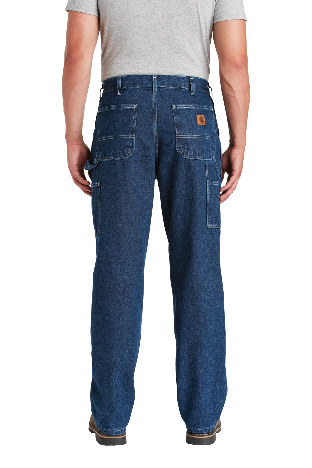 CTB13 Carhartt Loose-Fit Work Dungaree . - Back Image