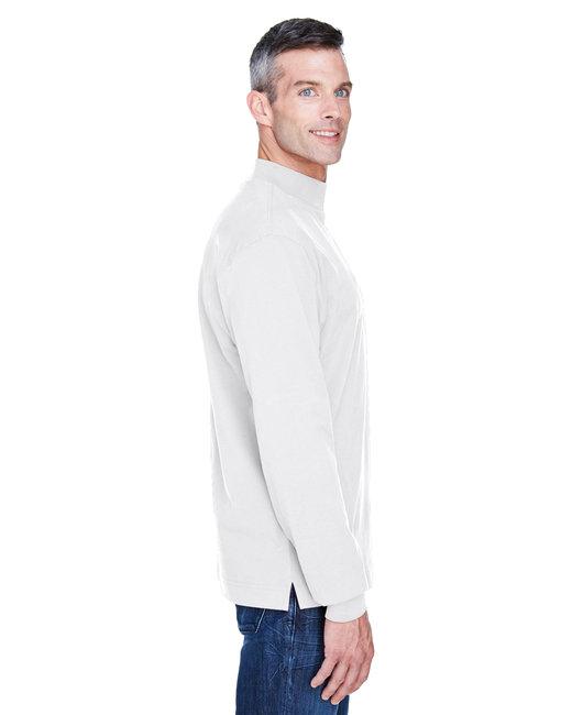 D420 Devon & Jones Adult Sueded Cotton Jersey Mock Turtleneck - Siide Image