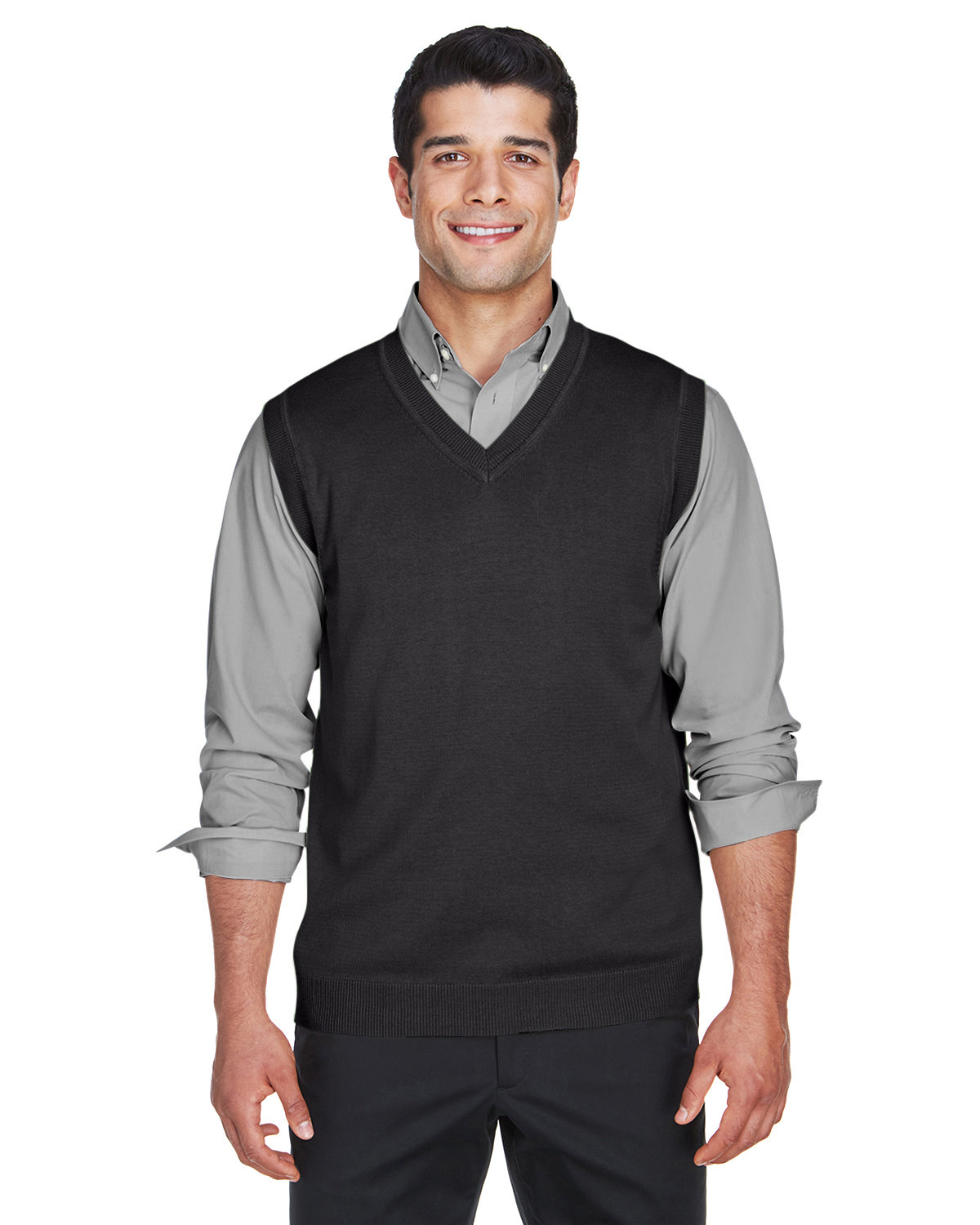 D477 Devon & Jones Adult V-Neck Vest D477 Devon & Jones Adult V-Neck Vest