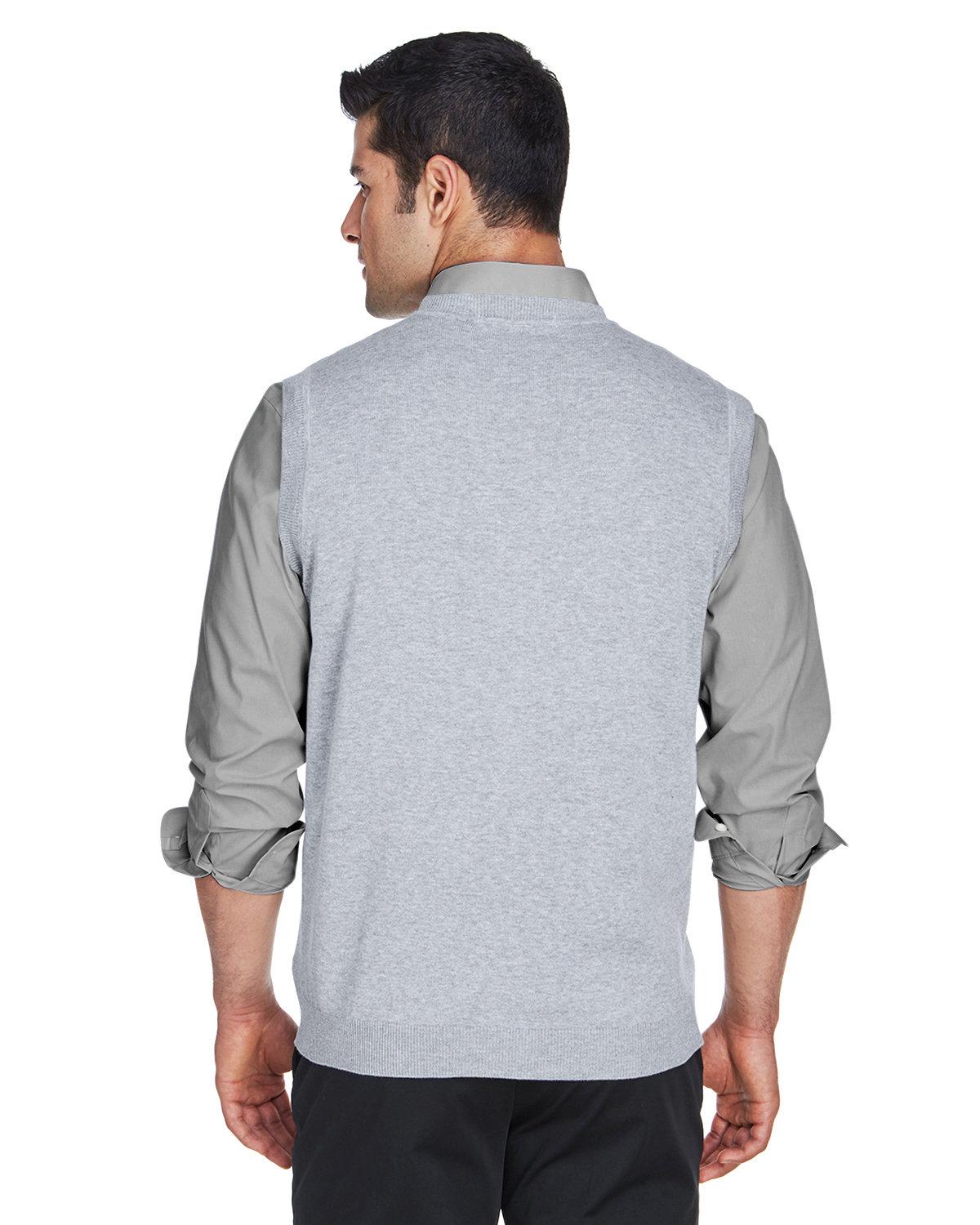 D477 Devon & Jones Adult V-Neck Vest D477 Devon & Jones Adult V-Neck Vest - Back Image