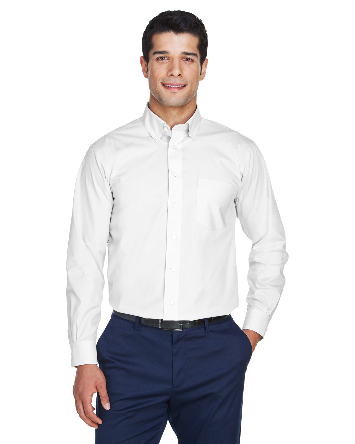 D620T Devon & Jones Mens Tall Crown Woven Collection Solid Broadcloth D620T Devon & Jones Mens Tall Crown Woven Collection Solid Broadcloth
