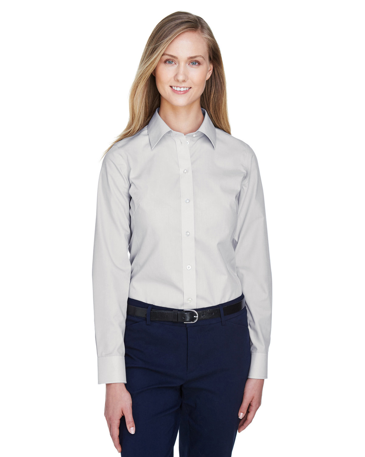 D620W Devon & Jones Ladies Crown Woven Collection Solid Broadcloth