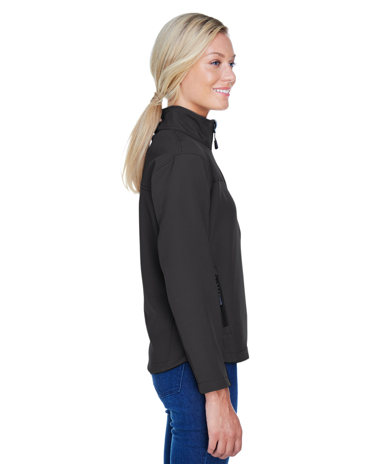 D995W Devon & Jones Ladies Soft Shell Jacket - Siide Image