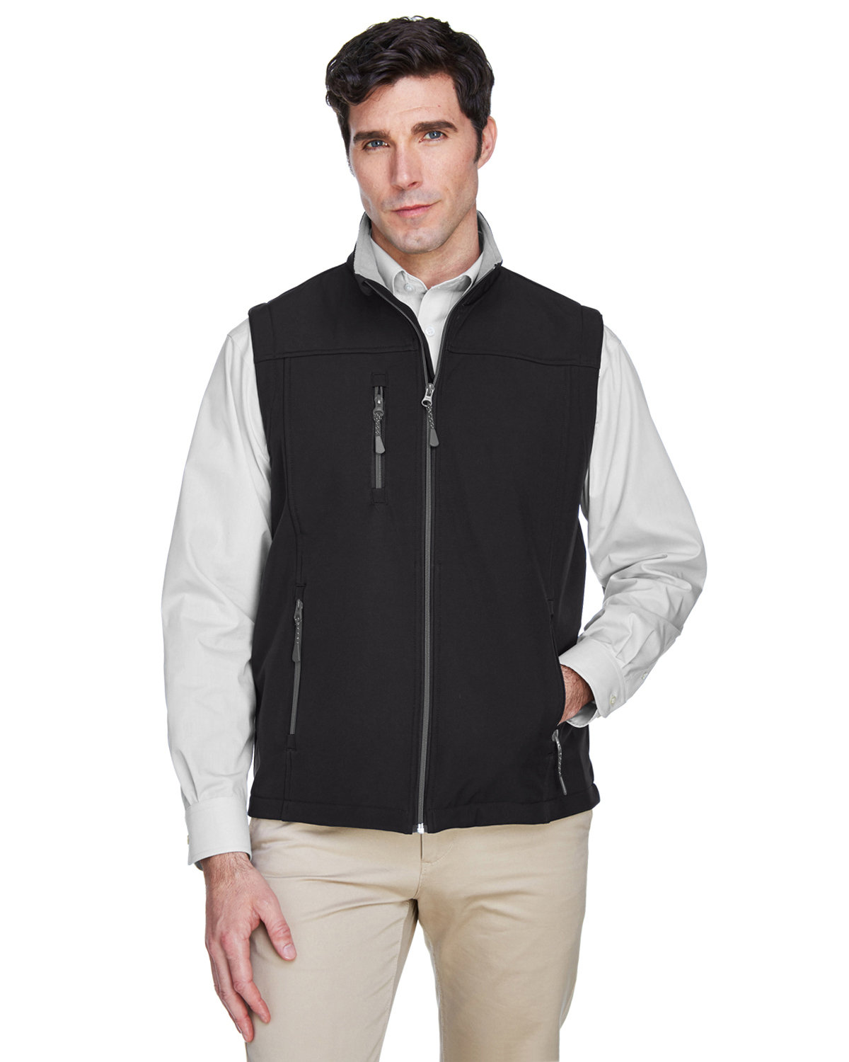 D996 Devon & Jones Mens Soft Shell Vest D996 Devon & Jones Mens Soft Shell Vest