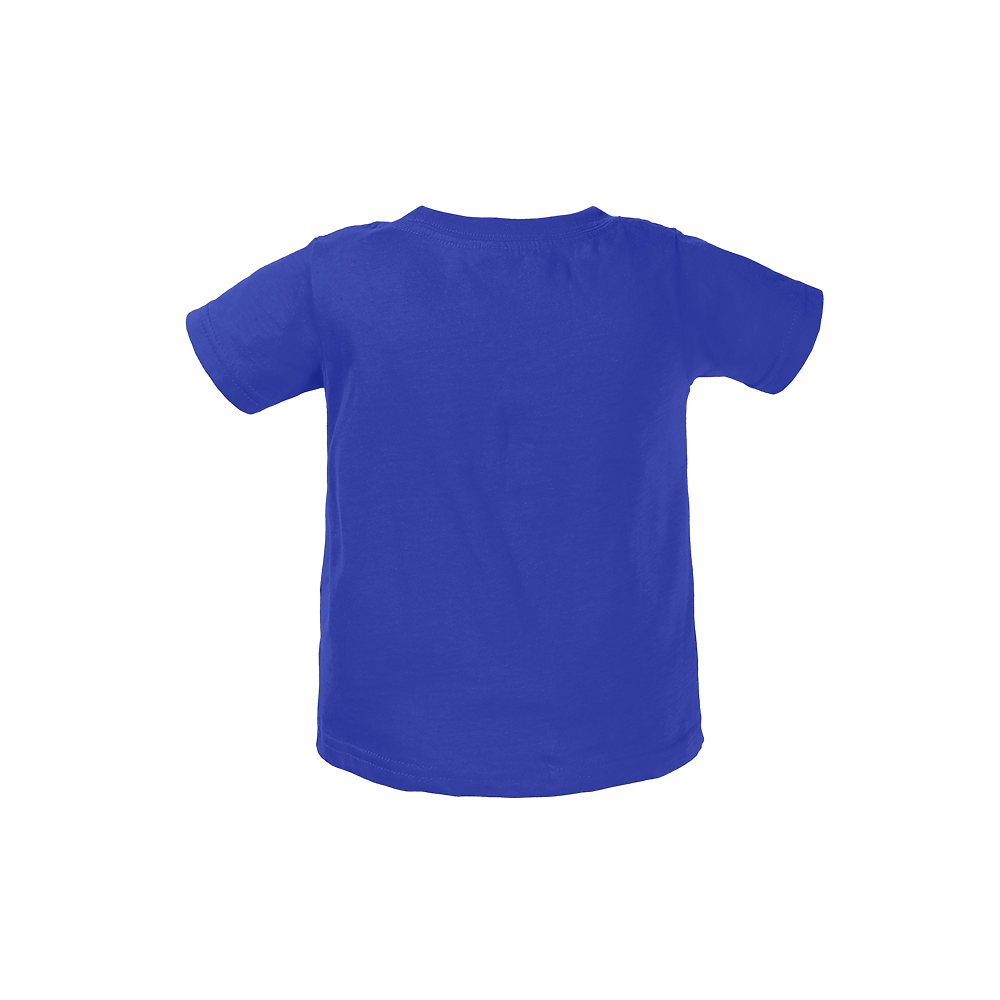 11000 Delta Ringspun Infant 30/1's Short Sleeve Tee - Back Image