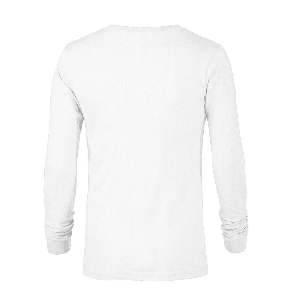 12640 Delta Soft Adult Soft Spun Long Sleeve Tee - Back Image