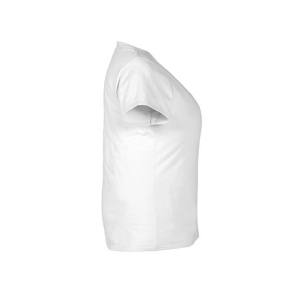 19400C Delta Ringspun Ladies 20/1s Curvy Tee - Siide Image