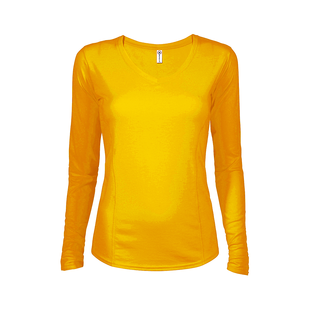 56535L Delta Dri 30/1's Ladies Performance Long Sleeve Tee 56535L Delta Dri 30/1's Ladies Performance Long Sleeve Tee