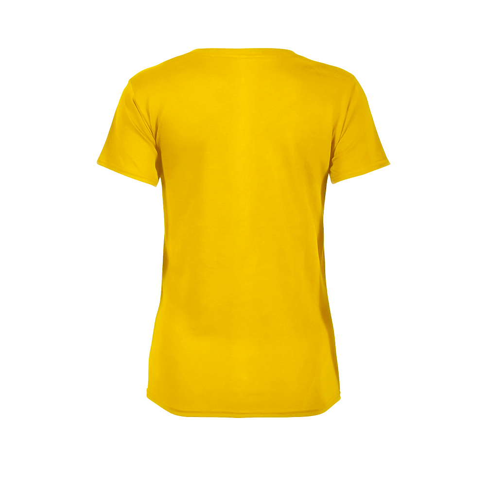 56535S Delta Dri 30/1's Ladies Performance Short Sleeve Tee - Back Image