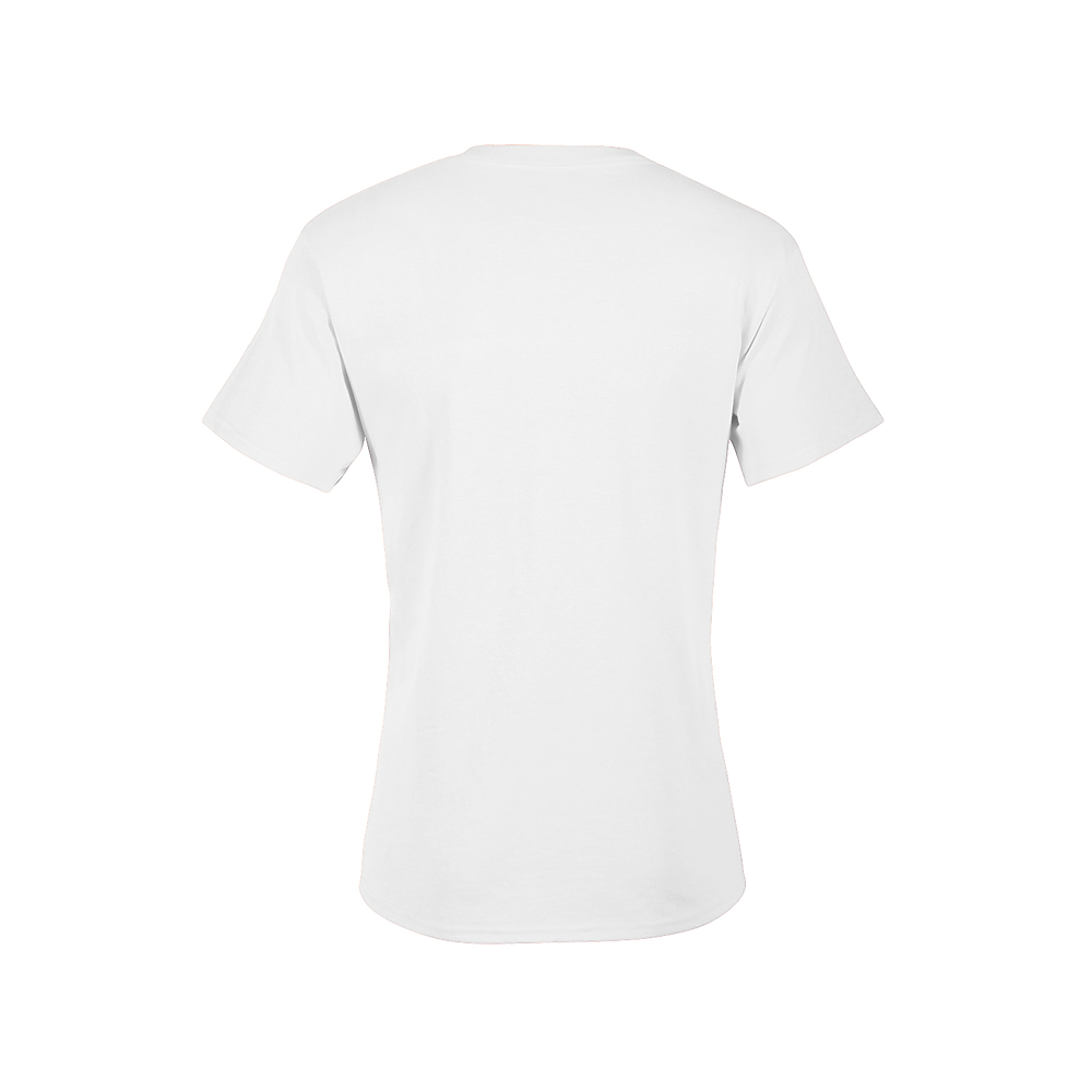 65732 Delta Magnum Weight Adult 6.0 oz. Short Sleeve Pocket Tee - Back Image