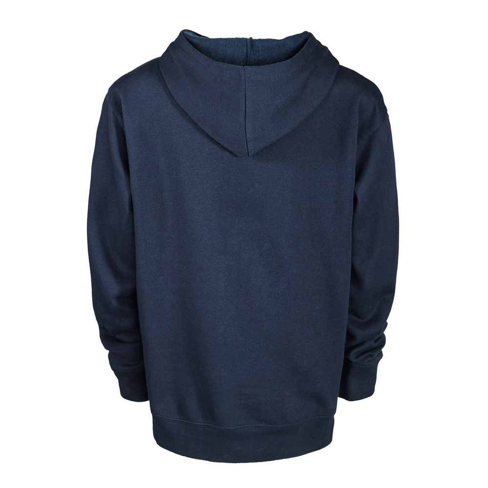 90200Y Delta Fleece Youth Hoodie - Back Image