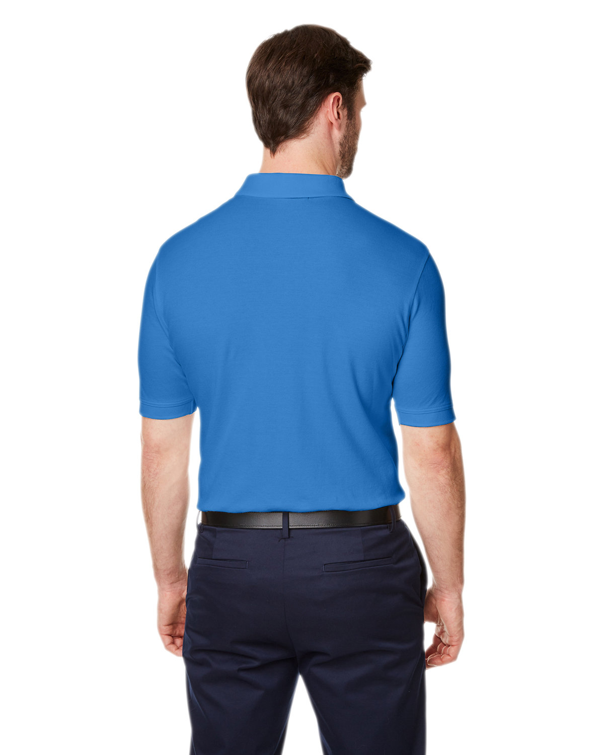 DG100 Devon & Jones New Classics Mens Performance Polo - Back Image