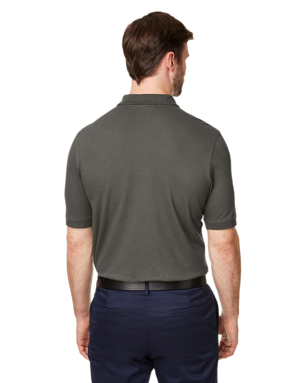 DG100 Devon & Jones New Classics Mens Performance Polo - Back Image