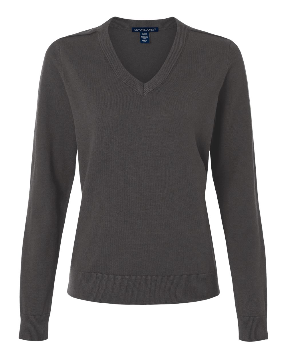 DG445W Devon & Jones Womens New Classics V-Neck Sweater