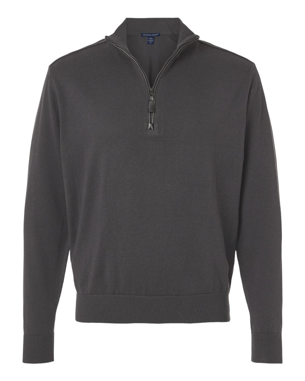 DG446 Devon & Jones Mens New Classics Quarter-Zip Sweater DG446 Devon & Jones Mens New Classics Quarter-Zip Sweater