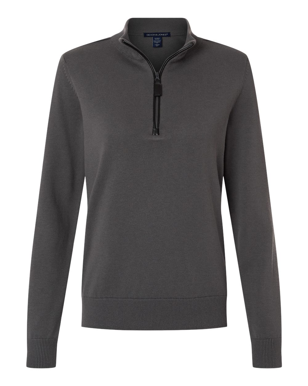 DG446W Devon & Jones Womens New Classics Quarter-Zip Sweater