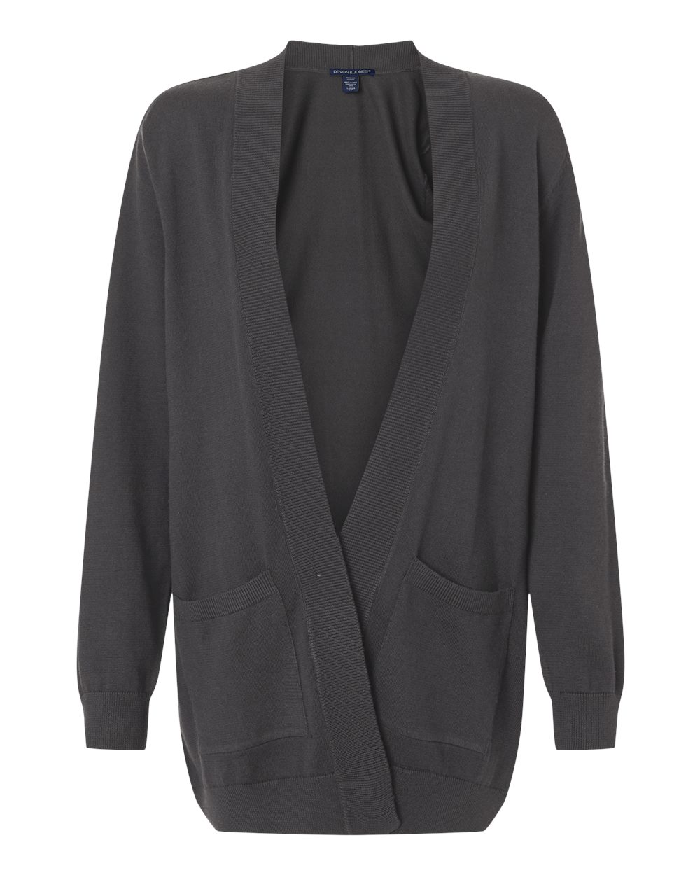 DG447W Devon & Jones Womens New Classics Open Cardigan Sweater