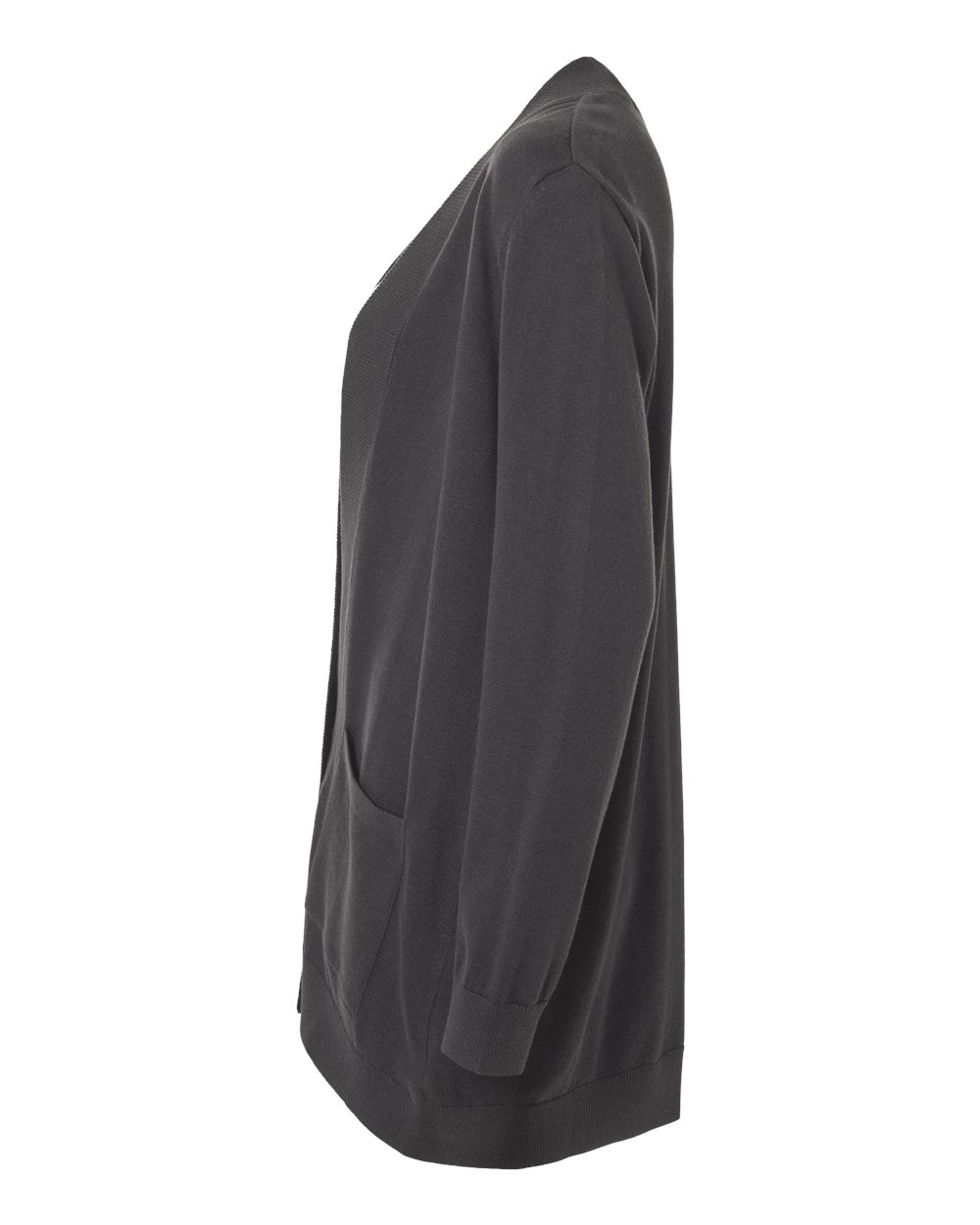 DG447W Devon & Jones Womens New Classics Open Cardigan Sweater - Siide Image