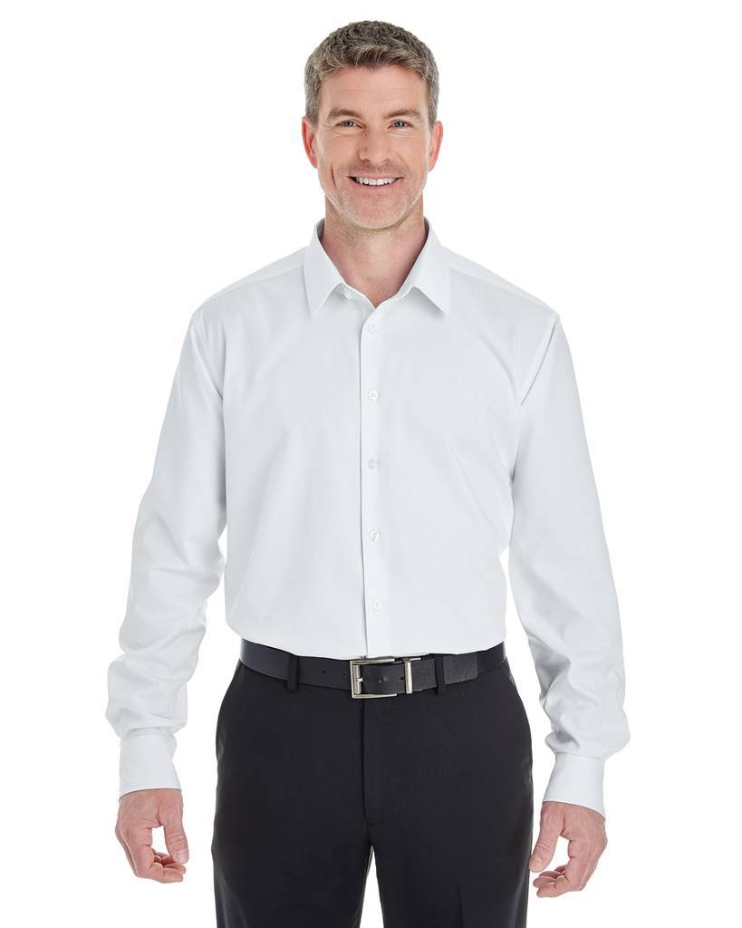 DG532 Devon & Jones Mens Crown Woven Collection Royal Dobby Shirt DG532 Devon & Jones Mens Crown Woven Collection Royal Dobby Shirt