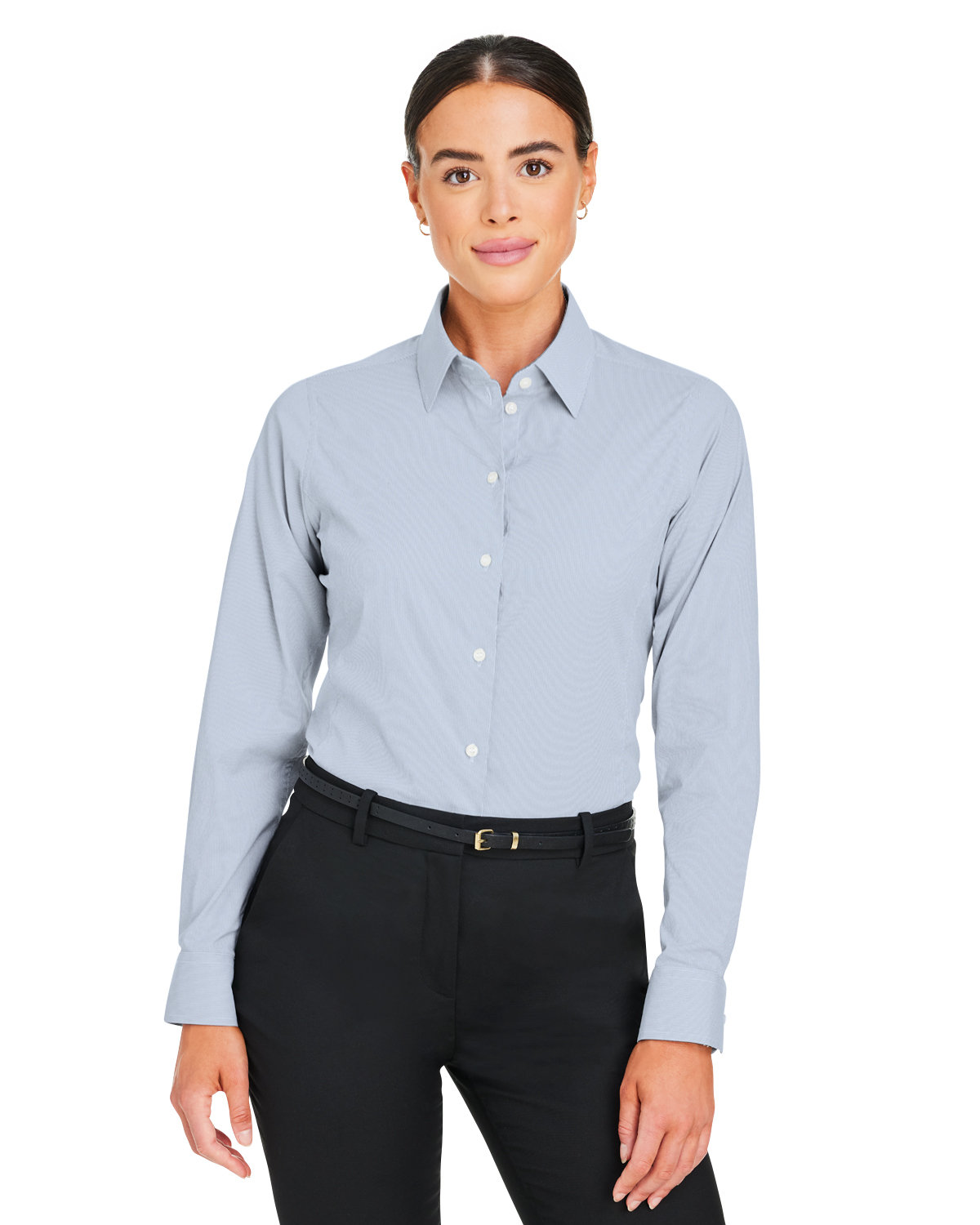 DG537W Devon & Jones CrownLux Performance? Ladies Microstripe Shirt DG537W Devon & Jones CrownLux Performance? Ladies Microstripe Shirt