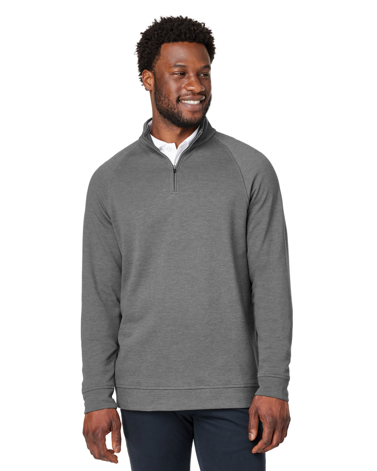 DG481 Devon & Jones Mens New Classics Charleston Quarter-Zip