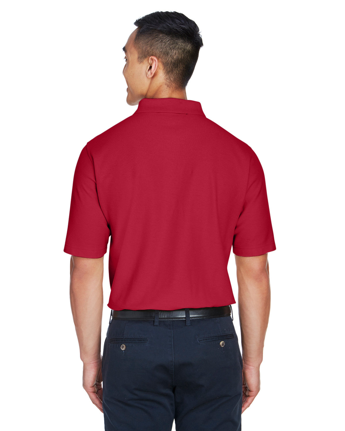 DG150 Devon & Jones Mens DRYTEC20 Performance Polo - Back Image