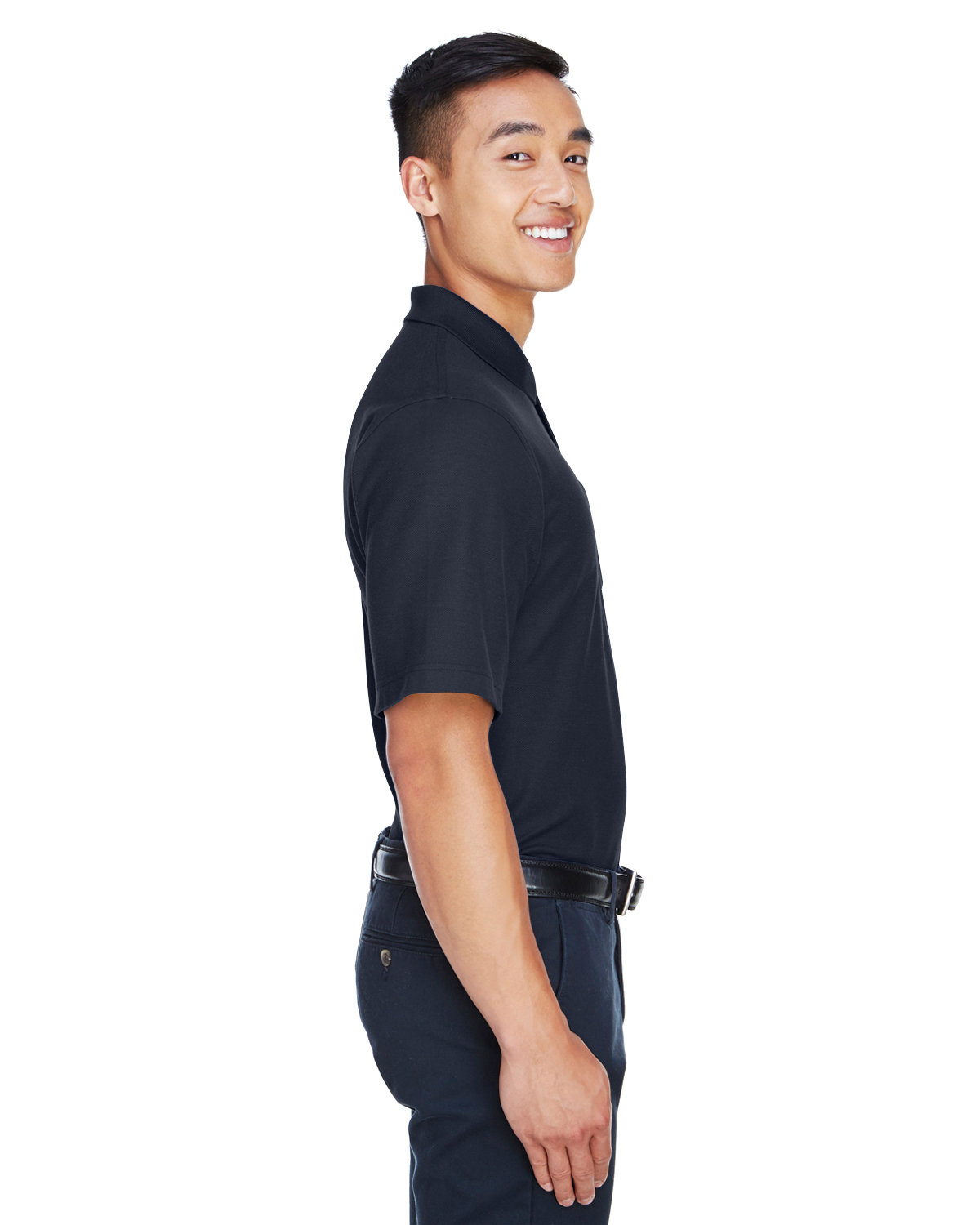 DG150P Devon & Jones Mens DRYTEC20 Performance Pocket Polo - Siide Image