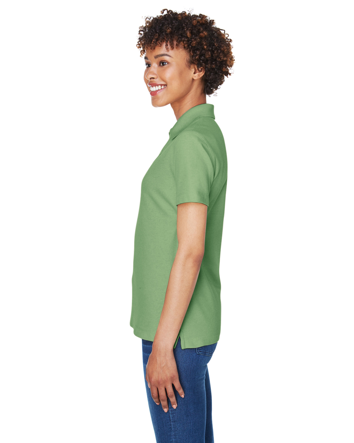 DG150W Devon & Jones Ladies DRYTEC20 Performance Polo - Siide Image