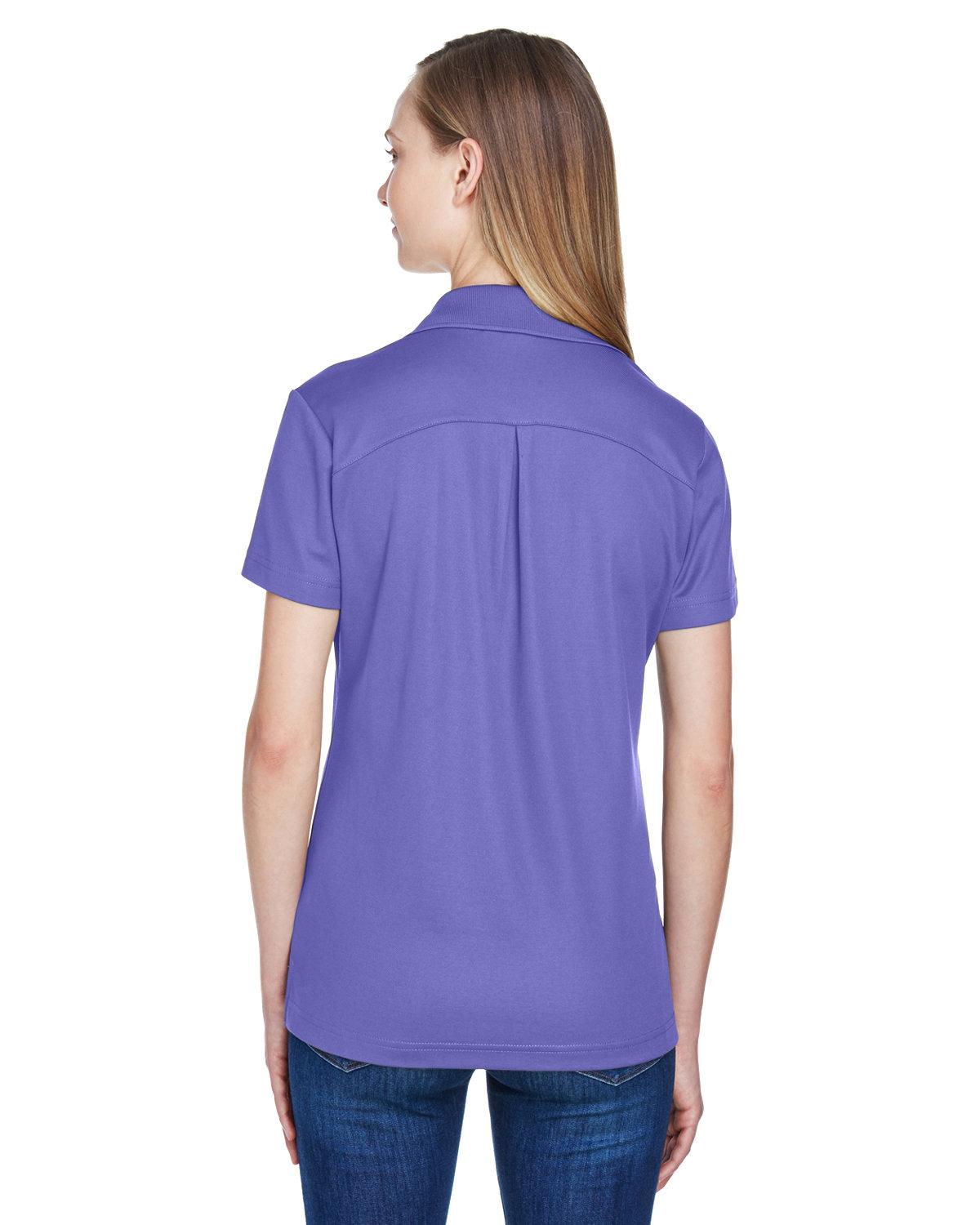 DG20W Devon & Jones CrownLux Performance Ladies Plaited Polo - Back Image