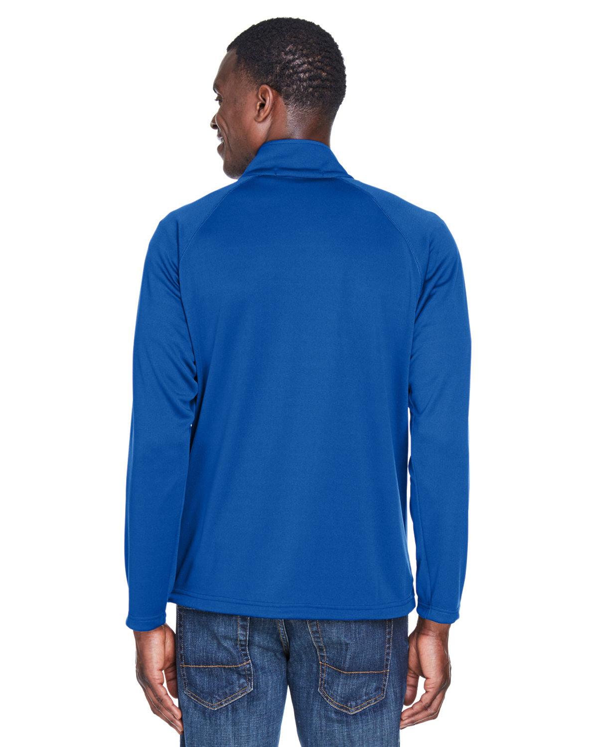 DG420 Devon & Jones Mens Stretch Tech-Shell Compass Full-Zip - Back Image