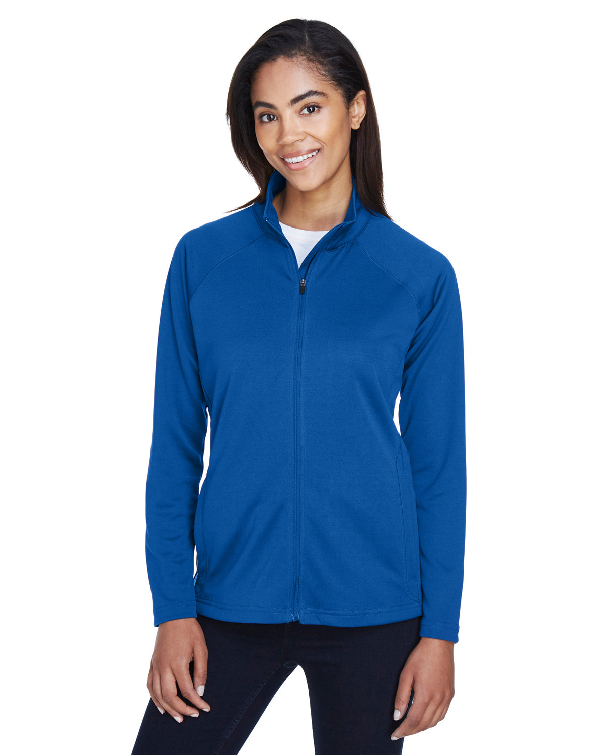 DG420W Devon & Jones Ladies Stretch Tech-Shell Compass Full-Zip DG420W Devon & Jones Ladies Stretch Tech-Shell Compass Full-Zip