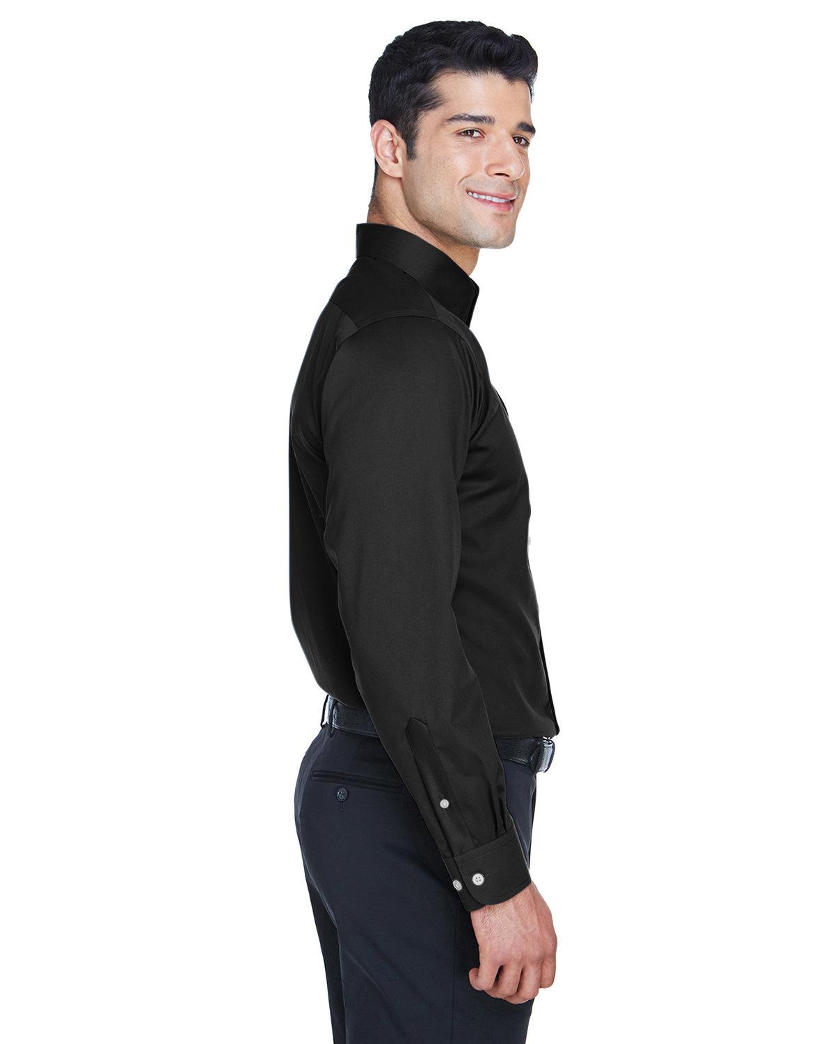 DG530T Devon & Jones Mens Tall Crown Woven Collection Solid Stretch Twill - Siide Image