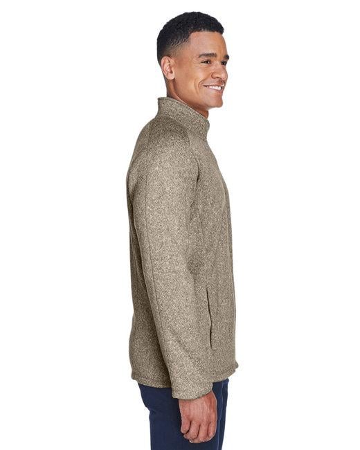 DG793 Devon & Jones Mens Bristol Full-Zip Sweater Fleece Jacket - Siide Image