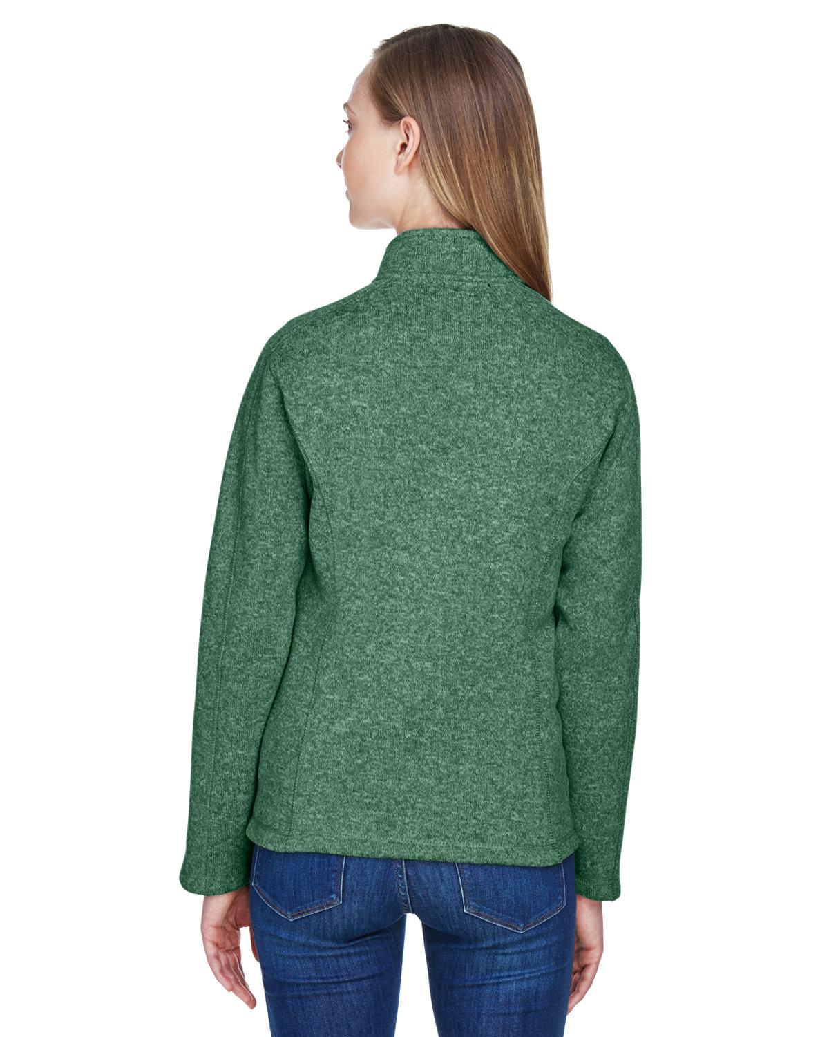 DG793W Devon & Jones Ladies Bristol Full-Zip Sweater Fleece Jacket DG793W Devon & Jones Ladies Bristol Full-Zip Sweater Fleece Jacket - Back Image