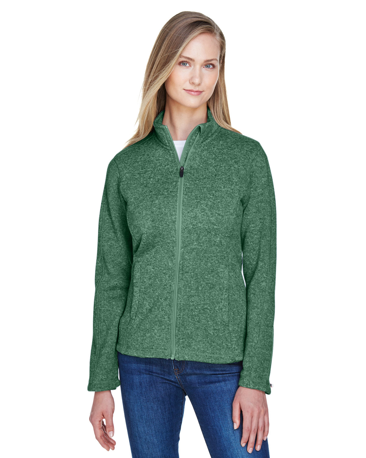 DG793W Devon & Jones Ladies Bristol Full-Zip Sweater Fleece Jacket DG793W Devon & Jones Ladies Bristol Full-Zip Sweater Fleece Jacket