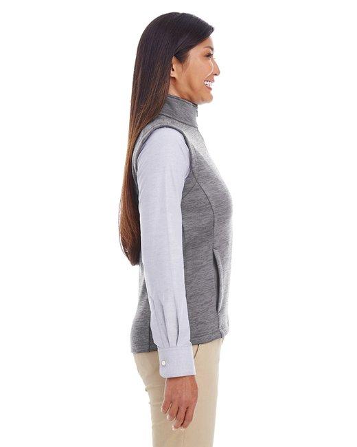 DG797W Devon & Jones Ladies Newbury Mélange Fleece Vest DG797W Devon & Jones Ladies Newbury Mélange Fleece Vest - Siide Image