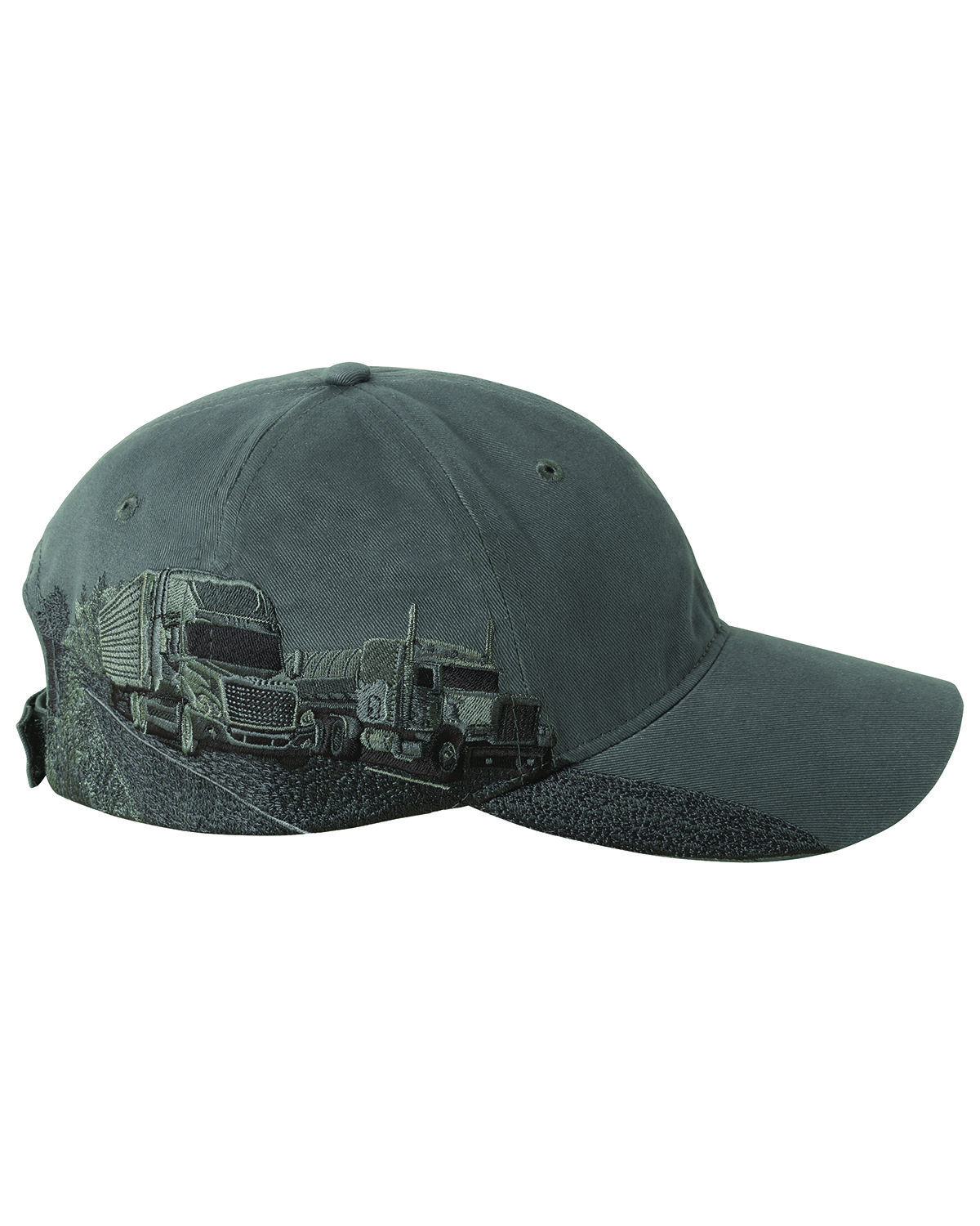 DI3350 Dri Duck Brushed Cotton Twill Trucking Cap Zoom Image