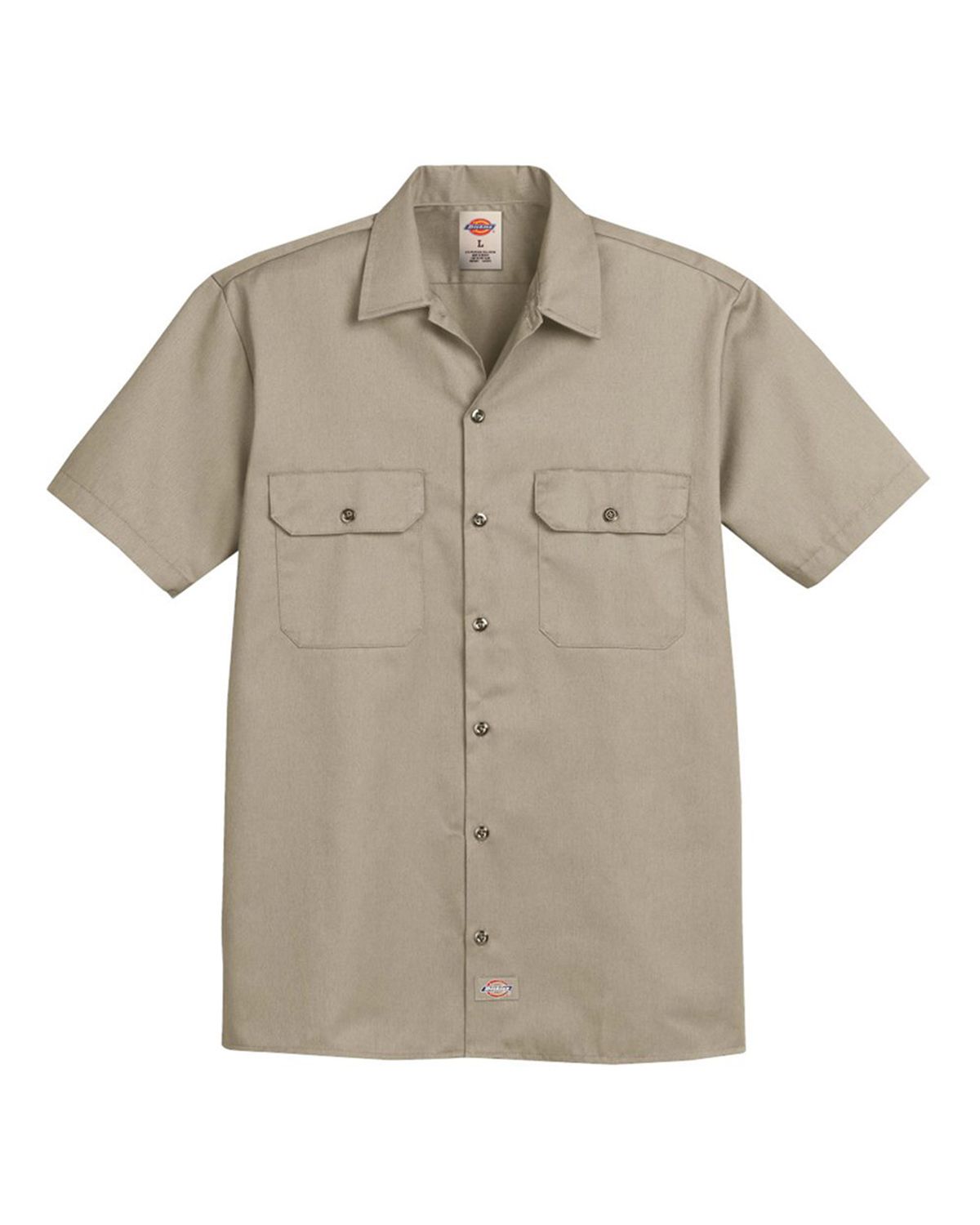 2574L Dickies Short Sleeve Work Shirt - Long Sizes