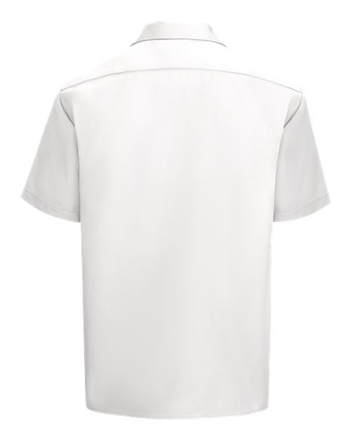 2574L Dickies Short Sleeve Work Shirt - Long Sizes - Back Image